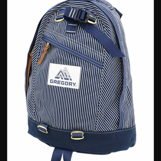 그레고리 히코리 스트라이프 백팩/줄무늬