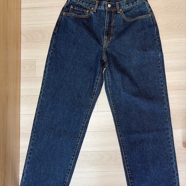 디네뎃 청바지 Regular Jeans One Wash 사이즈 L