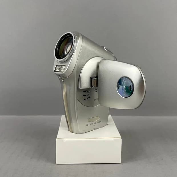 작례O 산요 작티 C1 빈티지 캠코터 디지털 카메라 풀구성