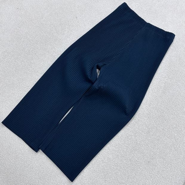 F 요이츠 플리츠 와이드 팬츠 0331E