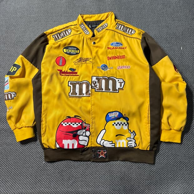 m&m 레이싱 바람막이 점퍼