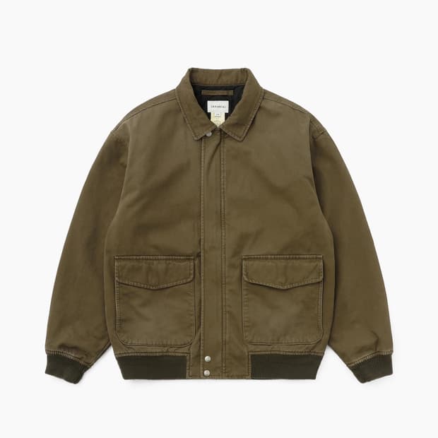 카키스 Station Jacket Brown M