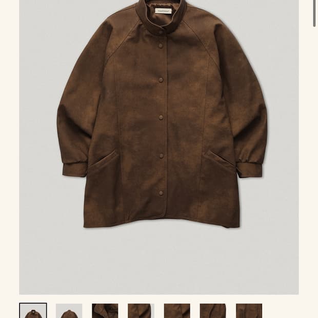 스무스무드 토바코 레더 자켓 1회착용 공홈품절