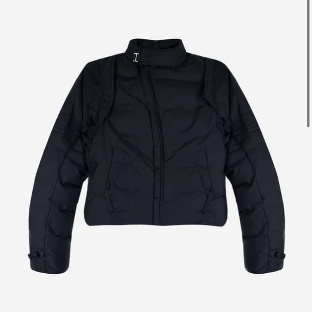 Aesynctx  ASYMMETRIC DOWN JACKET 블랙