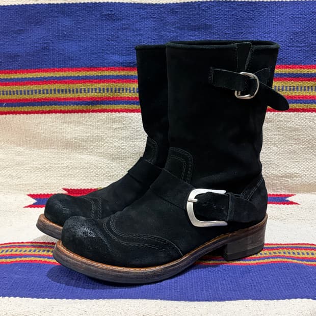 Whoop de doo engineer boot / 훕데두 스웨이드 부츠