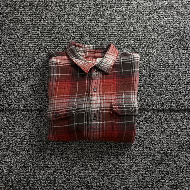 리바이스 아메카지 플란넬 울 패턴 셔츠 4100