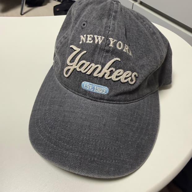 MLB 엠엘비 차콜 캡모자 