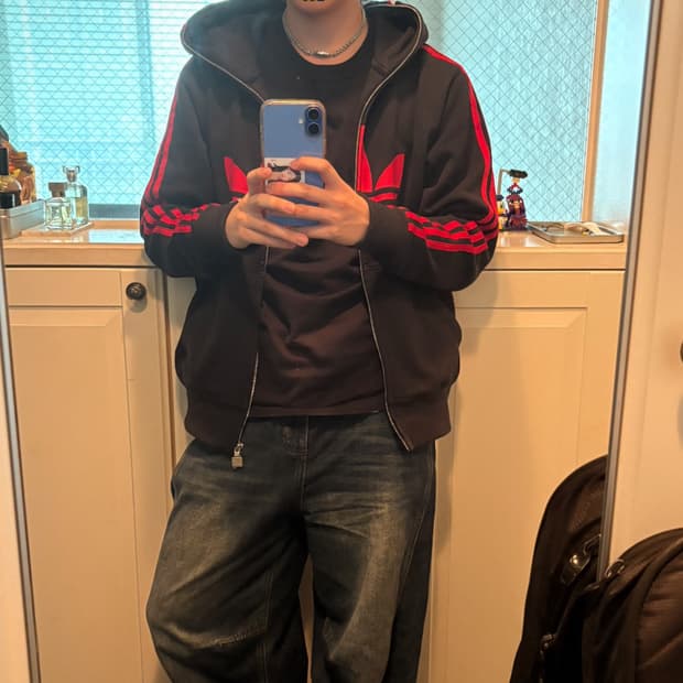 베이프 아디다스 샤크후드 L