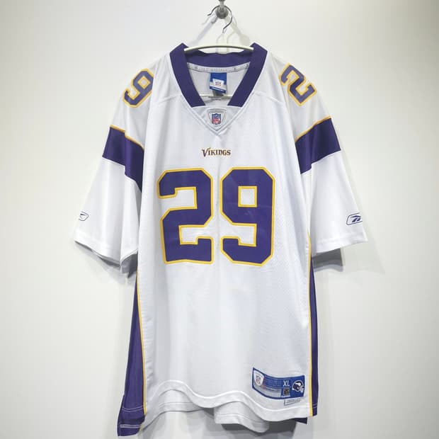 리복 x NFL 바이킹스 체스터 타일러 져지/럭비 풋볼 져지