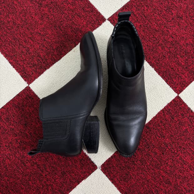Alexander Wang Leather Chelsea Ankle Boo
