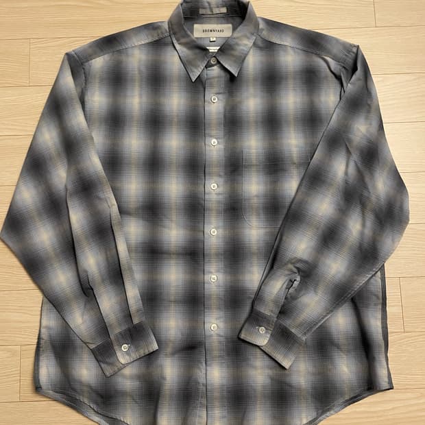 [3] 브라운야드 스테디셔츠 블루체크