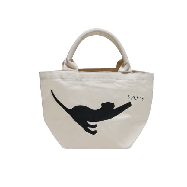 Stretching Cat Eco Tote bag