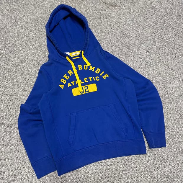아베크롬비 블루 후드티