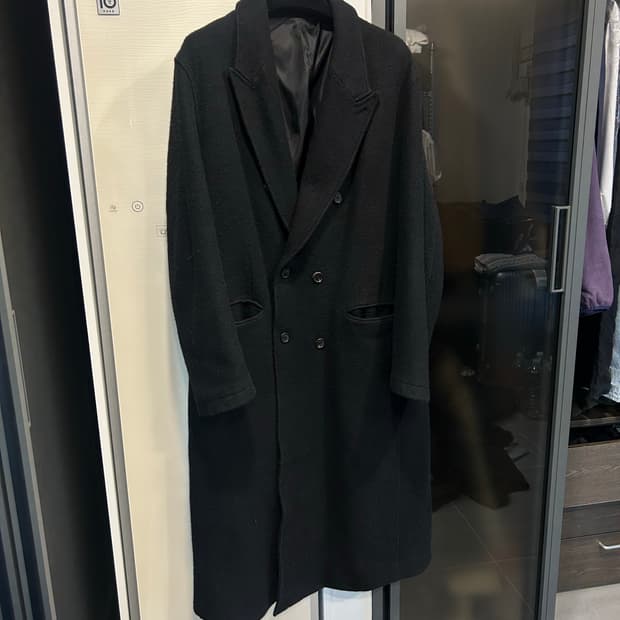 유스youth 축융 더블 코트 L