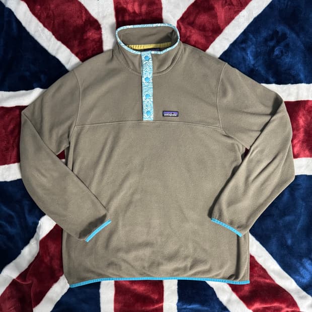 파타고니아 레트로 페이즐리 플리스