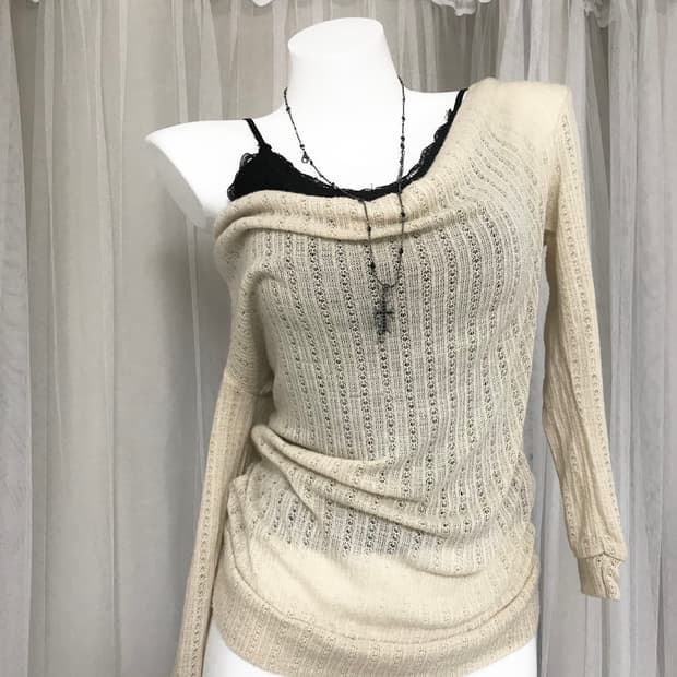 세실맥비 갸루 y2k 탑 오네갸루