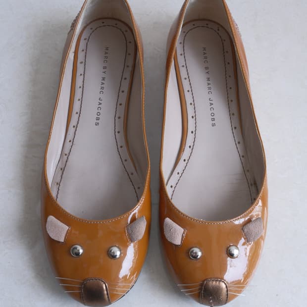 Mouse flat caramel 