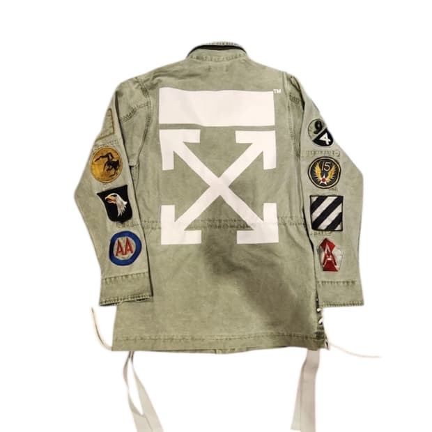 Off-White 밀리터리 셔츠 자켓