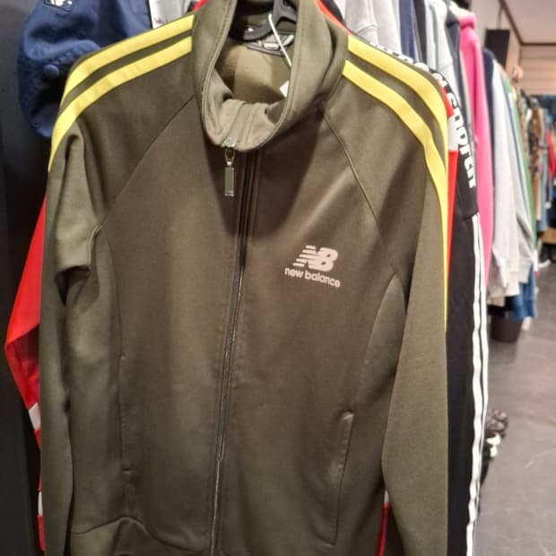 (마지막특가) 뉴발란스 집업자켓 카키 m