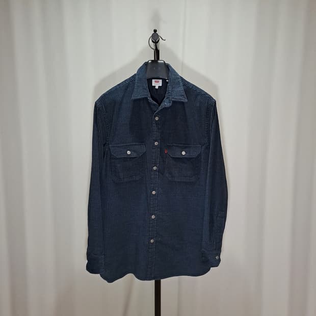 (택포) 리바이스 오버핏 코듀로이 워크 셔츠 L B490