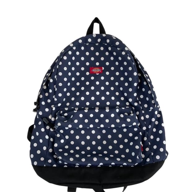 디키즈 네이비 폴카 도트 백팩