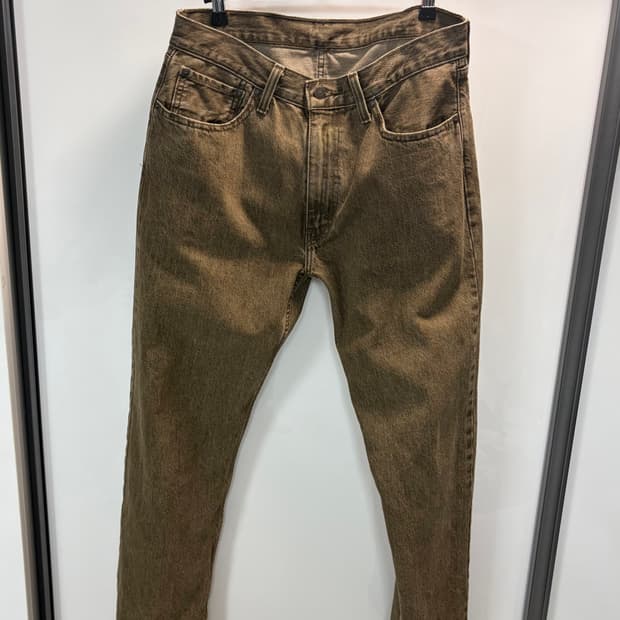 리바이스 555 브라운 블랭크탭 32x32