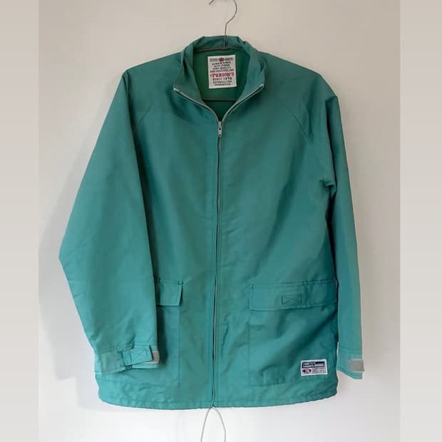 퍼슨스 80‘s 청록색 자켓, 블루종 판매합니다