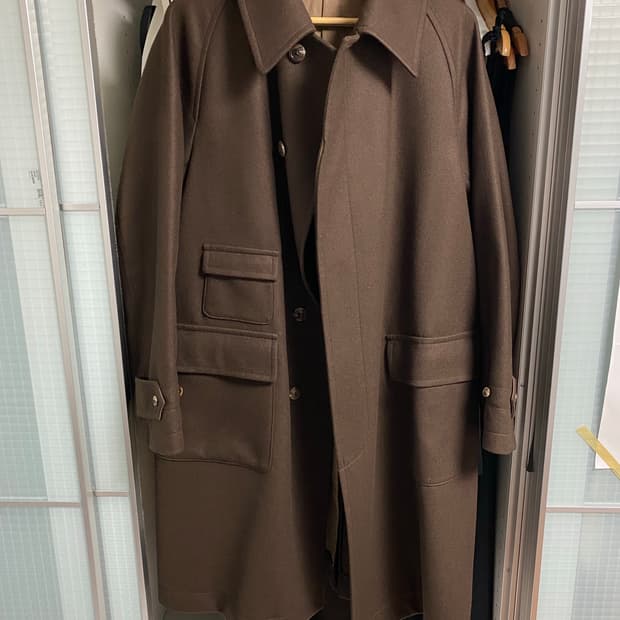 캡틴선샤인 ships 별주 트래블러 코트 브라운 40사이즈