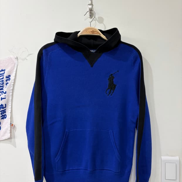 510. 폴로 빅포니 니트후드티