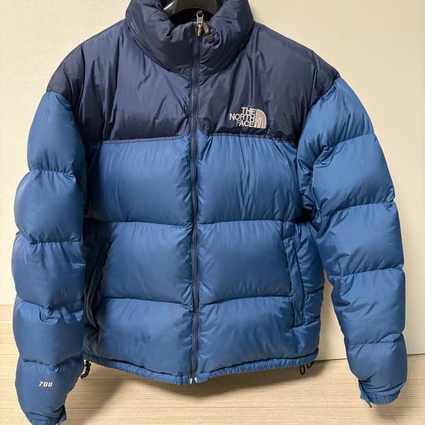노스페이스 700 블루 패딩(105)
