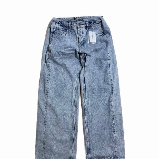 와이프로젝트 팝업진 연청 아이스블루 s