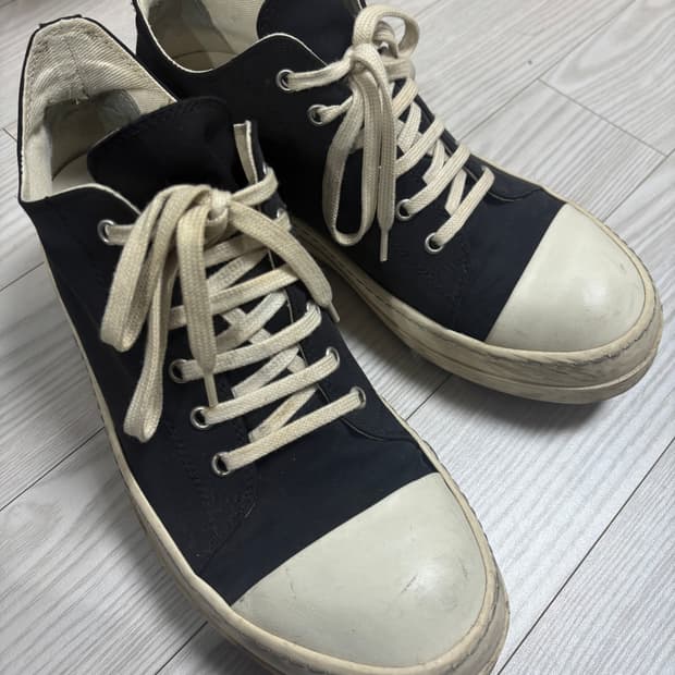 릭오웬스 다크쉐도우 컨버스 로우 41.5