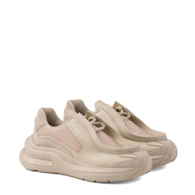 프라다 청키 스니커즈 베이지 43