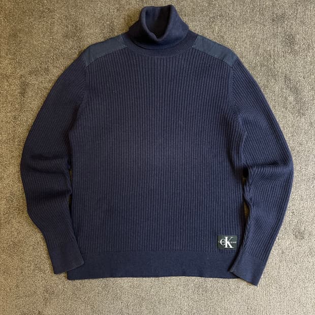 캘빈클라인 진스 터틀넥 스웨터 M