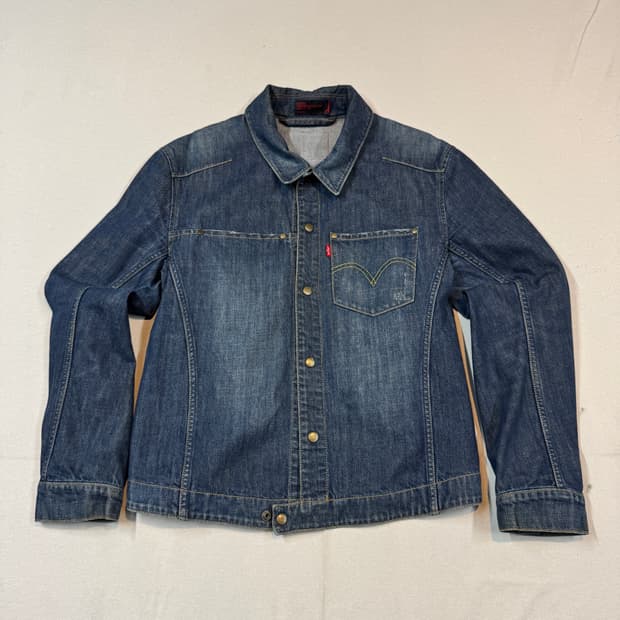 L) 리바이스 엔지니어드 데님 청 자켓