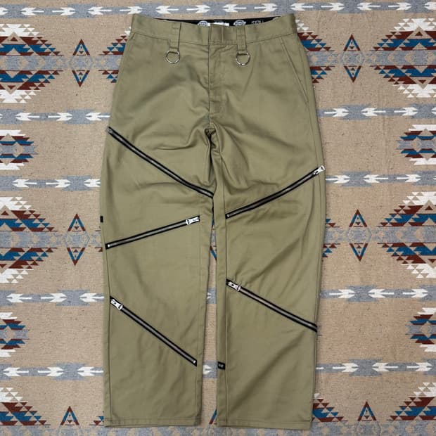 [48][XL] 키딜 KIDILL x 디키즈 지퍼 팬츠 