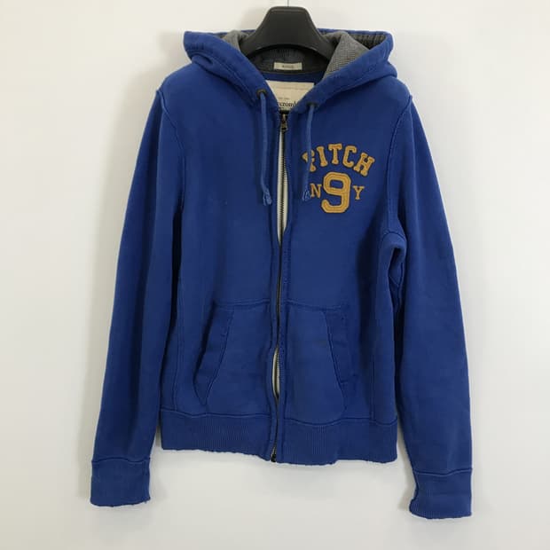 아베크롬비 Y2K 블루 후드집업 [L]