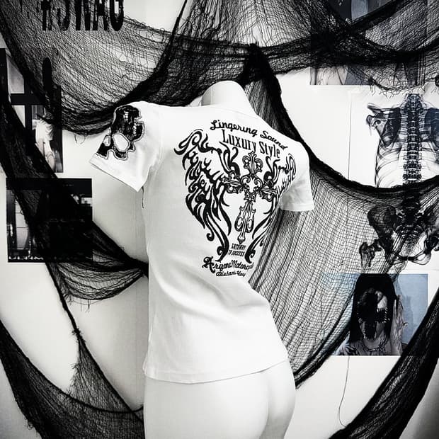 M.K.R skull printing halfsleeve