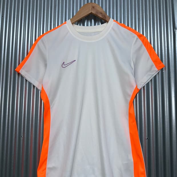[L] 나이키 NIKE 드라이핏 아카데미 메쉬 배색 반팔 티셔츠