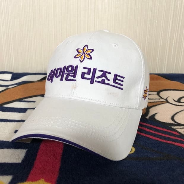 타이틀리스트 하이원리조트 스폰서 골프모자/캡