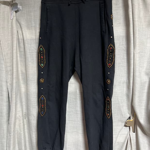 캐피탈 잼스톤 스웻 팬츠 블랙 3사이즈