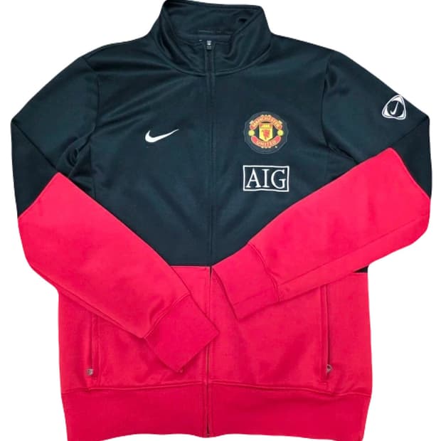 나이키 09-10 맨체스터 유나이티드 저지 트랙탑 100