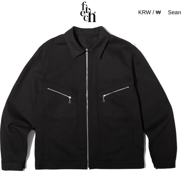 fetch 워크자켓 페치선데이