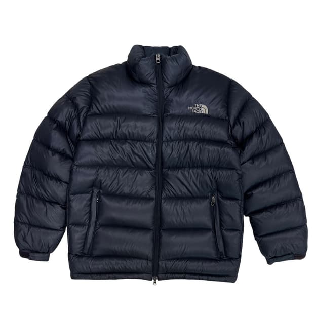 노스페이스 구스다운 패딩 네이비 (M) 
