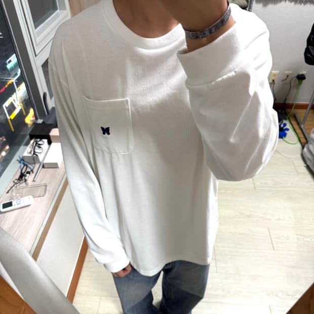 니들스 롱슬리브 긴팔 티셔츠