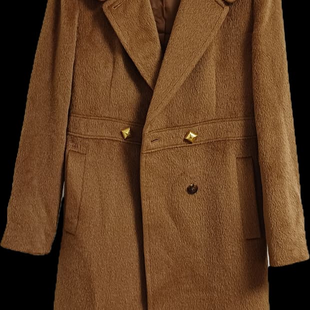 한섬 MINE 마인 모헤어 라마 코트