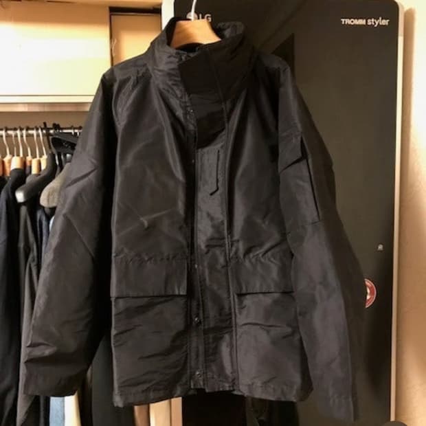 comoli 코모리 코튼 실크 밀리터리 파카