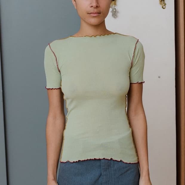 베이스레인지 vein 반팔 티셔츠 