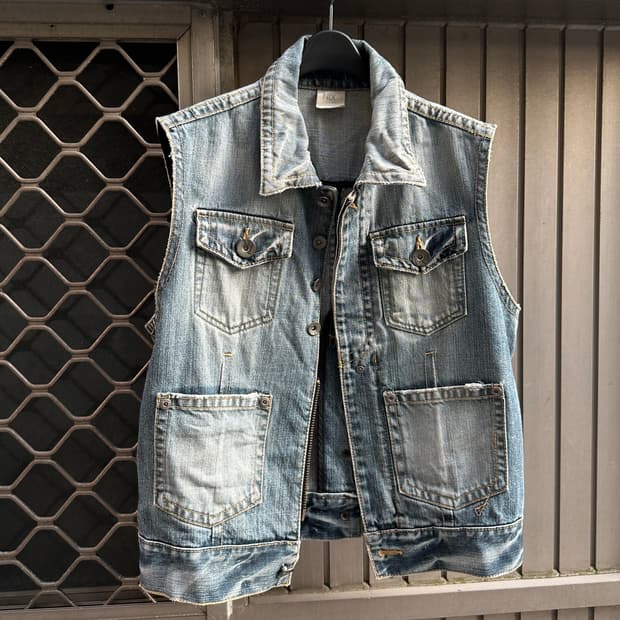 NIX washing denim vest