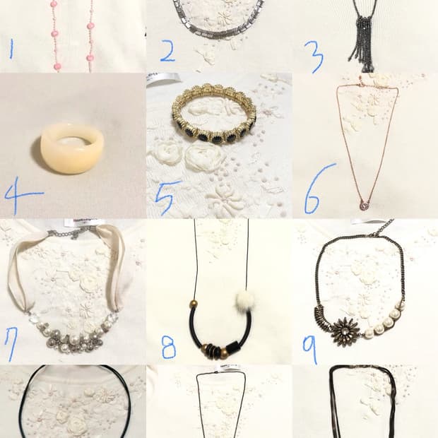 (나눔) 상점 제품 2개 이상 구매시 1개 증정 빈티지 목걸이, 팔찌 등